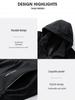 Men's 2025 Spring Trend Hooded Windbreaker: Casual Loose-Fit Workwear Jacket