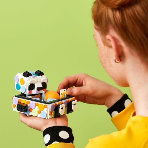 LEGO Dots Милый поднос-панда 41959, Конструктор, Подарок, Украшения, Поделки, Для мальчиков и девочек, От 6 лет