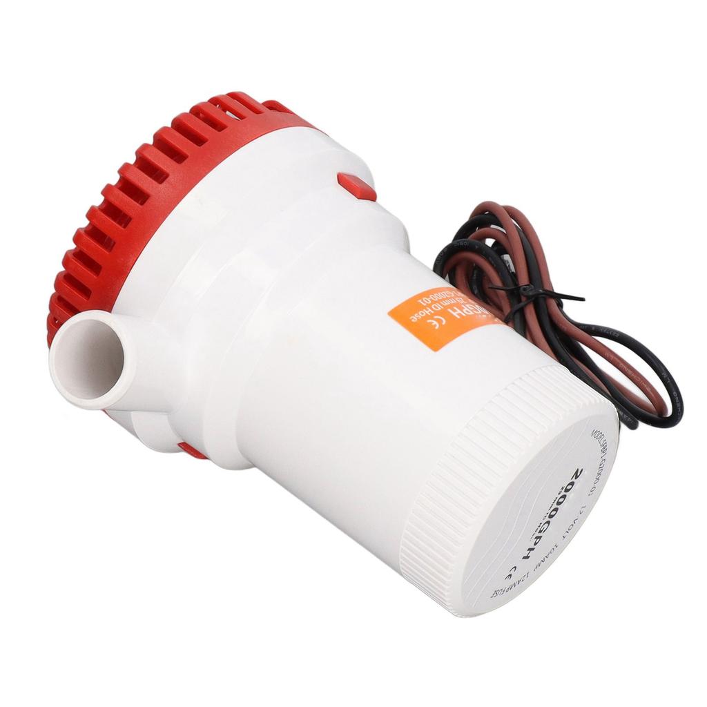 Насос трюмный лодочный морской погружной электрический водопроводный с низким уровнем шума 2000 галлонов в час 12 В