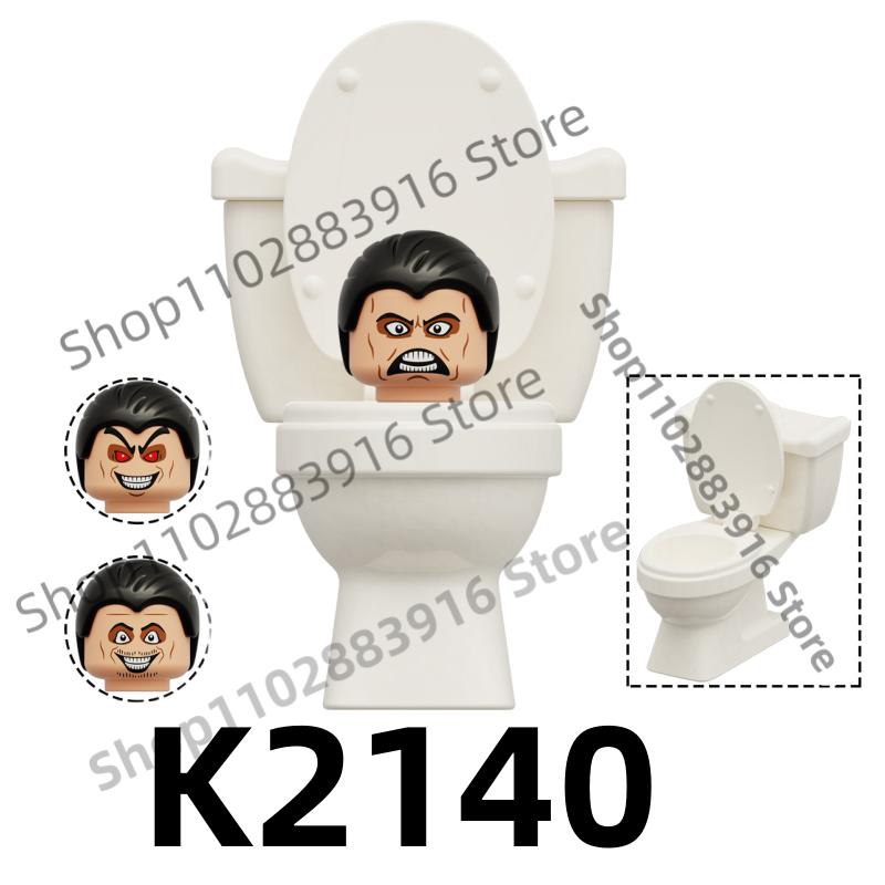 Нетоксичные строительные блоки Skibidi Toilet Man Moc Kdl818 Lg1009 Аксессуары для дома Титан ТВ-монитор Speakman Фигурки Игрушки Для подарка на день рождения