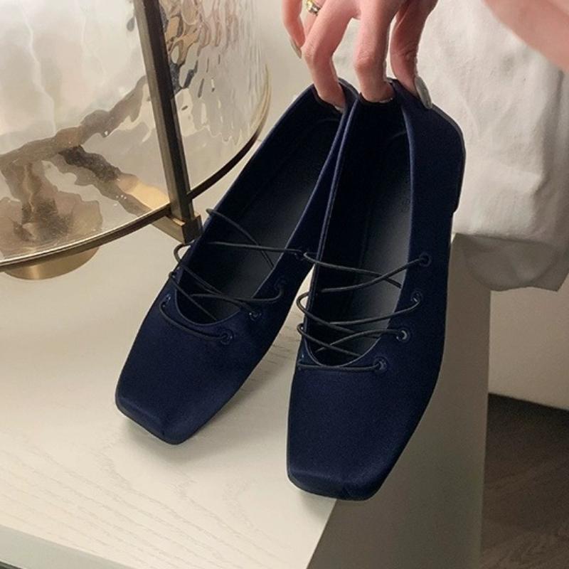 Женские балетки с квадратным носком, лоферы, повседневная летняя новая обувь, спортивные сандалии, дизайнерские 2025, женские балетки для танцев, неглубокие кроссовки