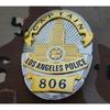 Los Angeles/LAPD Metal Badge, Pure Copper