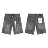 Модный бренд PURPLE BRAND JEANS Европейские и американские уличные свободные универсальные джинсовые шорты для мужчин и женщин