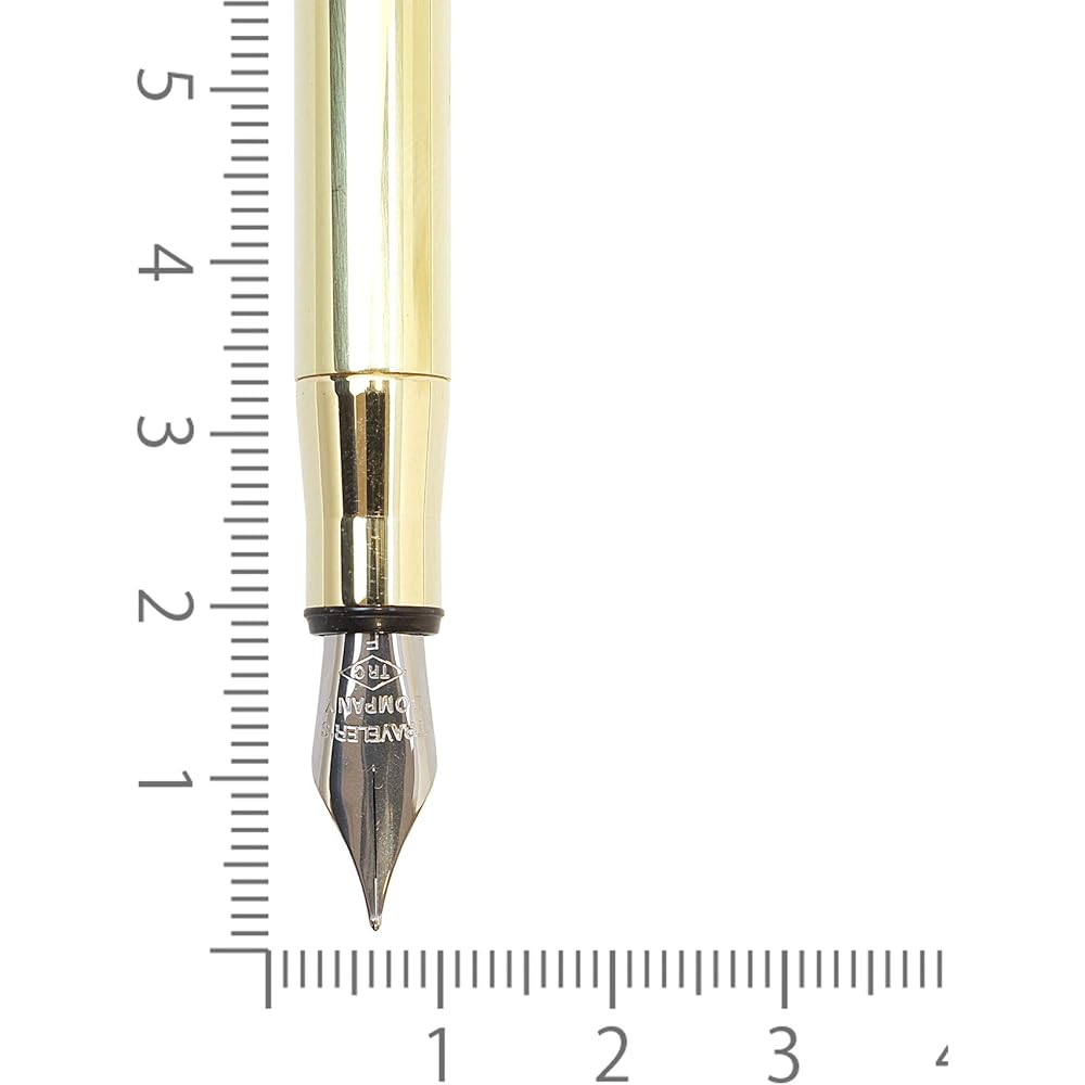 DESIGNPHIL Травелерс Компани Латунная перьевая ручка, цельная латунь, 38076006