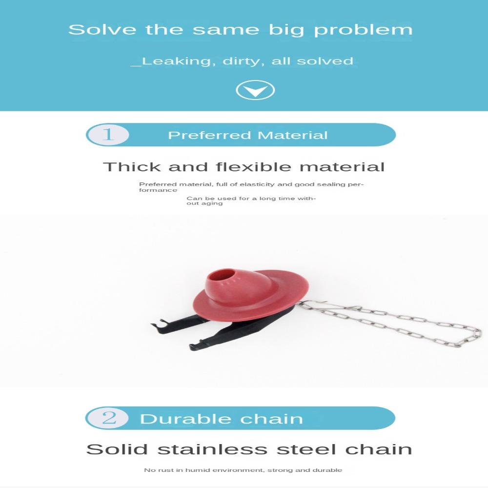 Черно-красный сменный комплект Стандарт США Чехол для ракетки-поплавка Туалетный флэппер Туалетные принадлежности