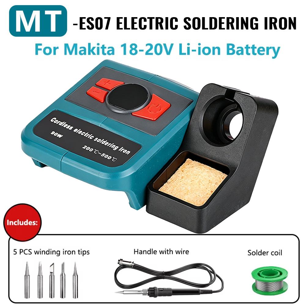 НОВЫЙ Портативный Беспроводной Паяльник для Аккумуляторов Makita/Milwaukee/Bosch 18/11V Li-ion Паяльная Станция Литиевый Паяльник для DIY Проектов