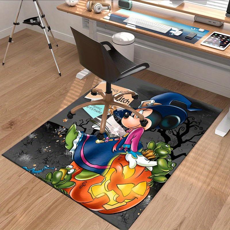 1pc,Halloween Minnie Witch Mouse ArtStudio Home Office Chair Rug Outdoor GiftH093
