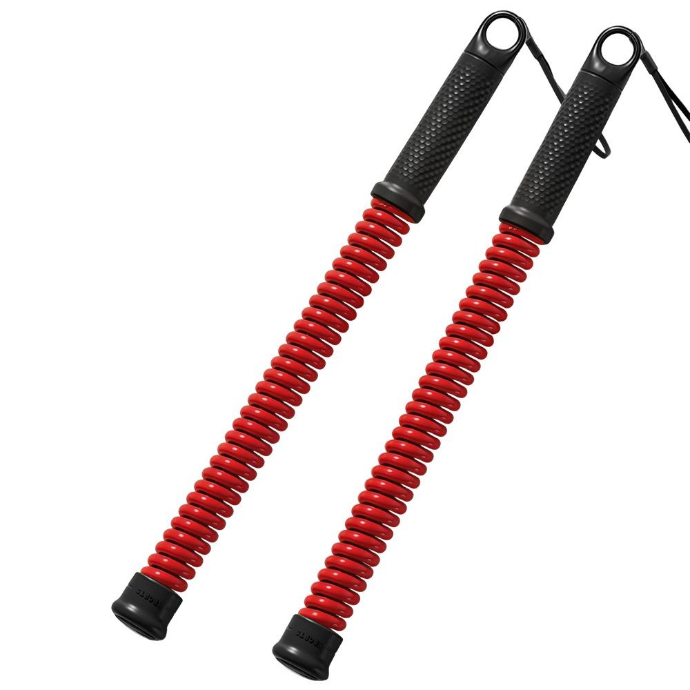 2pcs Ergonomic Grip Strength Training Bar Portable Arm Muscle Trainer Aerobic Exercise