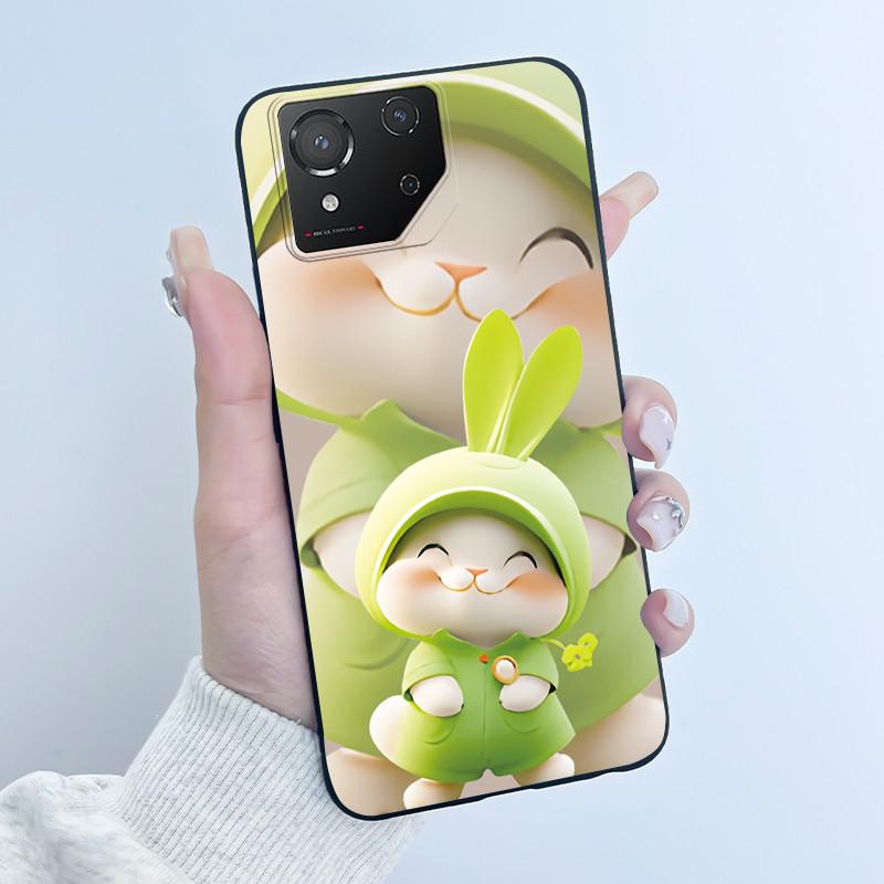 Чехол для Asus ROG Phone 8 Phone8 ROG8 Pro Чехол Роскошный Дракон Милый Крутой Мальчики Девочки Тонкий Черный Матовый Мягкий ТПУ Защитная Задняя Крышка