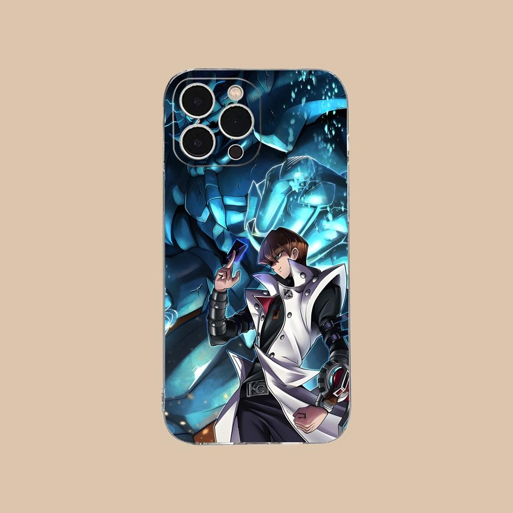 Yugioh Seto Kaiba Phone Case for iPhone 17 16 15 14 13 12 11 X XR XS Air Pro Max Plus Mini Soft TPU Clear Cover