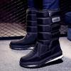 Plush Men Boots Winter Snow Boots for Men Mid-calf Boots Waterproof Men Shoes Plus Size Men Footwear