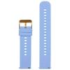 Pasek Gumowy Do Zegarka U27 - Jasnofioletowy/Rosegold - 18Mm