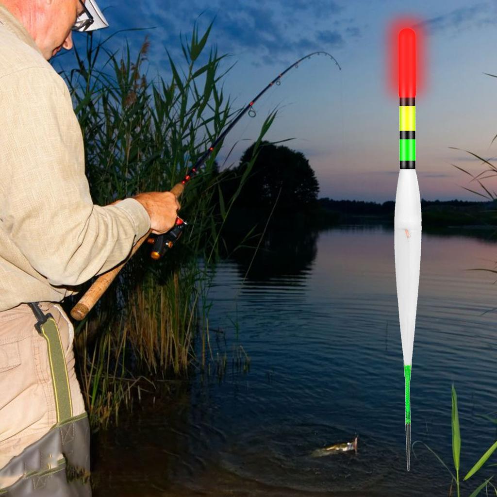 10 шт. Рыболовный поплавок LED Электрический светящийся стик Глубоководный светящийся Электронные поплавки Поплавок Удилище Рыболовные снасти Снаряжение Оборудование