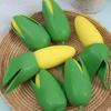 Имитация очищенной кукурузы, Креативная игрушка для снятия стресса, Сжимаемая игрушка для детей, студентов и взрослых.