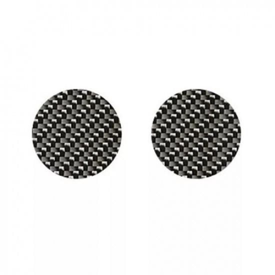 Carbon Fiber Vinyl Central Console AC Knob Cover Trim For Lexus LX570 2016-