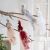 Glitter Glitter Christmas Bird Ornaments Realistic Christmas Tree Decoration  Christmas Tree