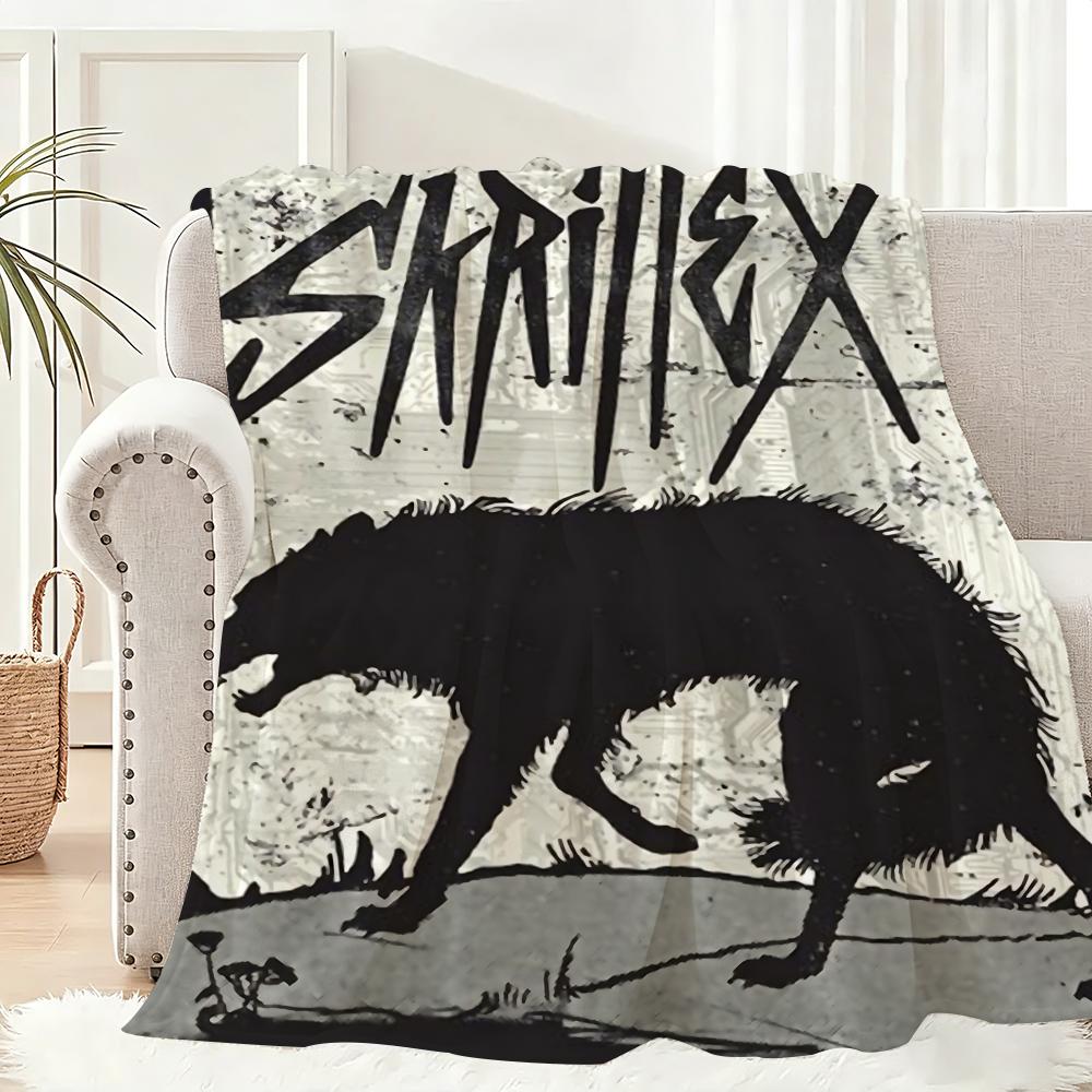 Плед Singer Skrillex Легкий 240 г Фланелевый Мягкий Приятный для кожи Для охлаждения летом
