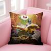 Game DDofus Cushion Cover Linen Pillowcase Cover Soft Decor for Sofa Home Room