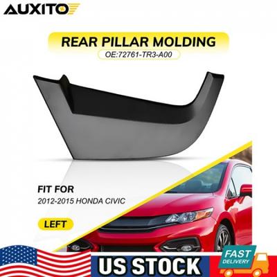 Левая задняя стойка Правая молдинг-накладка для 2012-15 Honda Civic 72761-TR3-A00 N