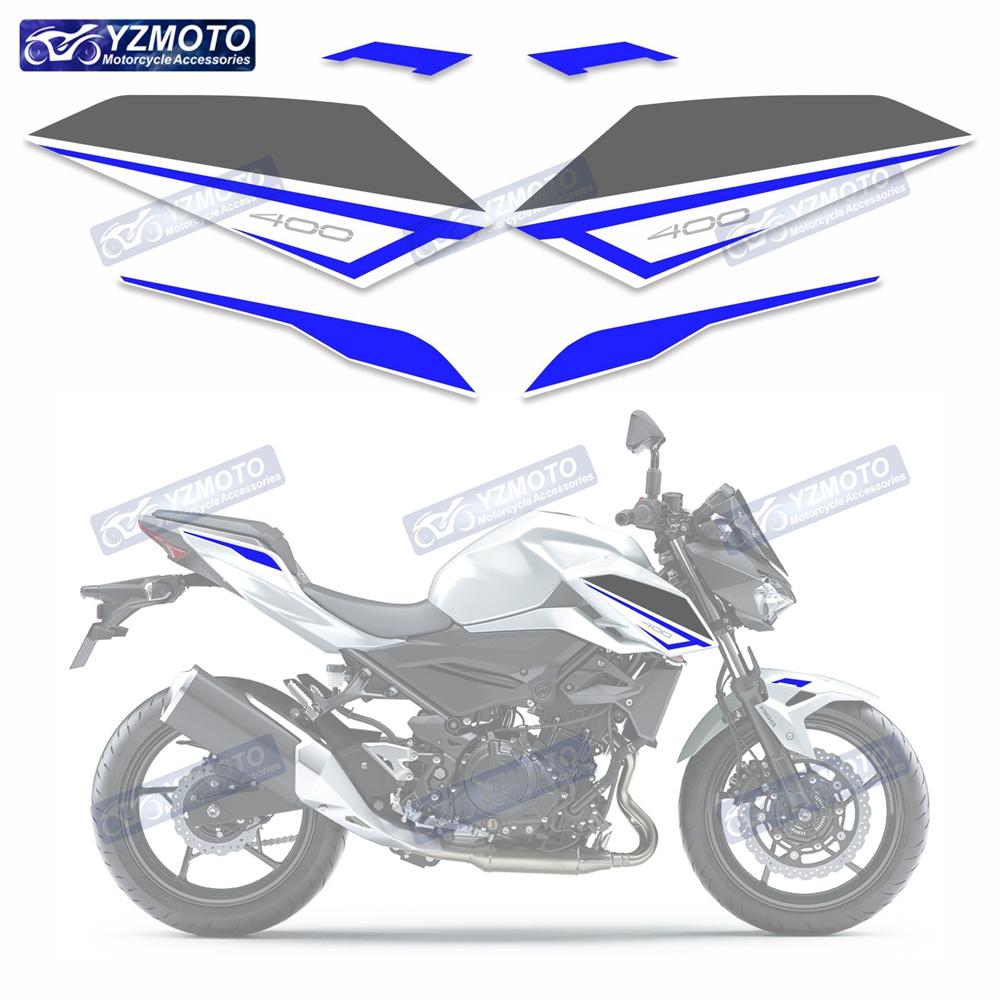 Для Z400 2020 Мотоциклетные Аксессуары Полный Комплект Наклеек на Обтекатель Мотоцикла Светоотражающие Водонепроницаемые Декоративные Наклейки
