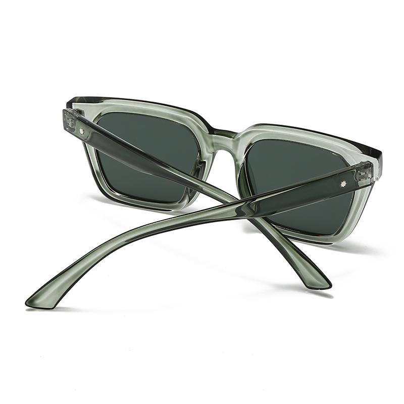 Cross-Border Trade New Modern Retro Square Single-Beam Sunglasses Ins Style Street Photography Sunglasses Zt-Y07