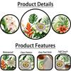 Green Potted Plants Stickers Wall Stick Floral Peel And Plants Vines Wall