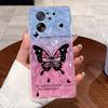 Casing For Xiaomi 13T, 13T Pro Case Clear Aesthetic Fashion Cute Cat Astronaut Pattern Transparent Soft Silicone TPU Phone Cover