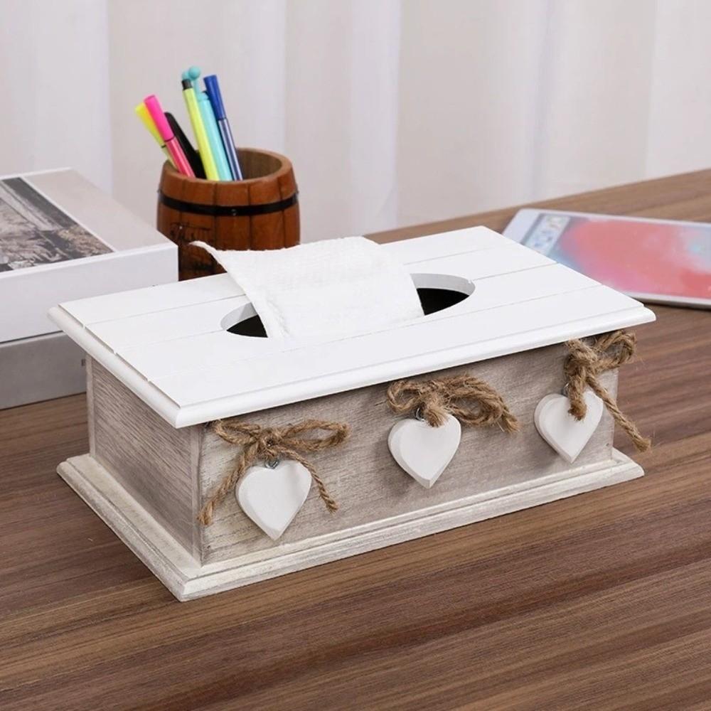 Thickened Tissue Holder Moisture-proof Napkin Storage Container Modern Facial Tissue Case Office