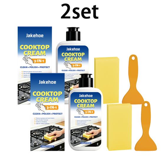 Jakehoe home stove care spray is easy to operate and is suitable for daily surface cleaning and maintenance of kitchen countertops 1SET