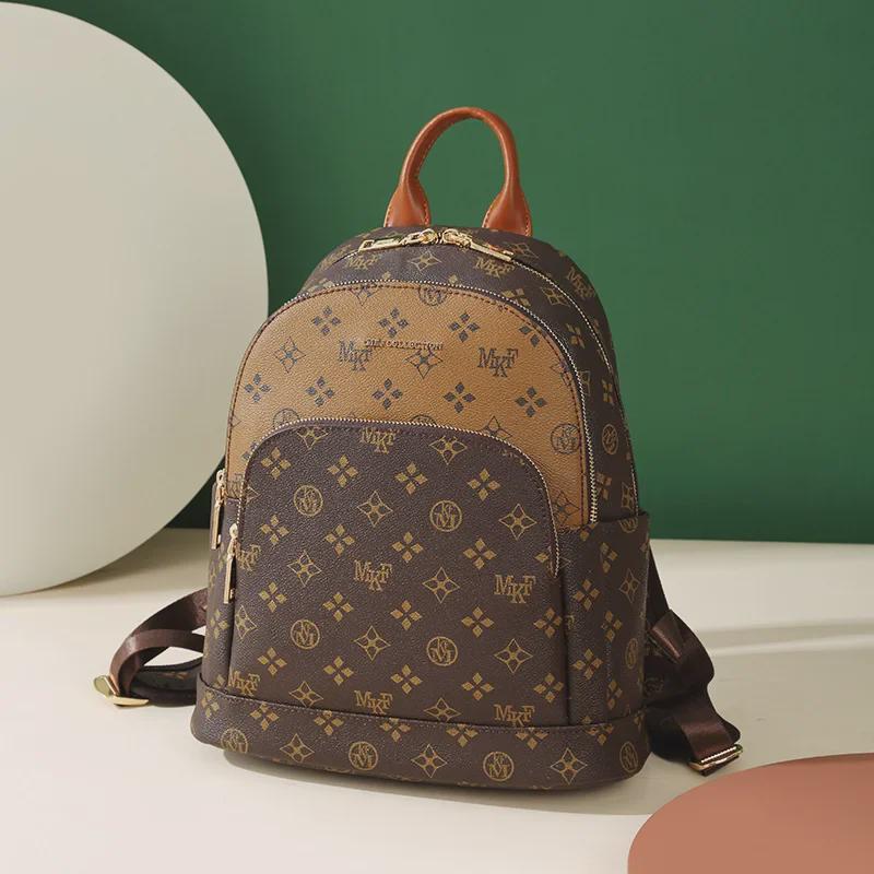 MK F Женский рюкзак большой вместимости с принтом весна/лето 2023 года с защитой от кражи