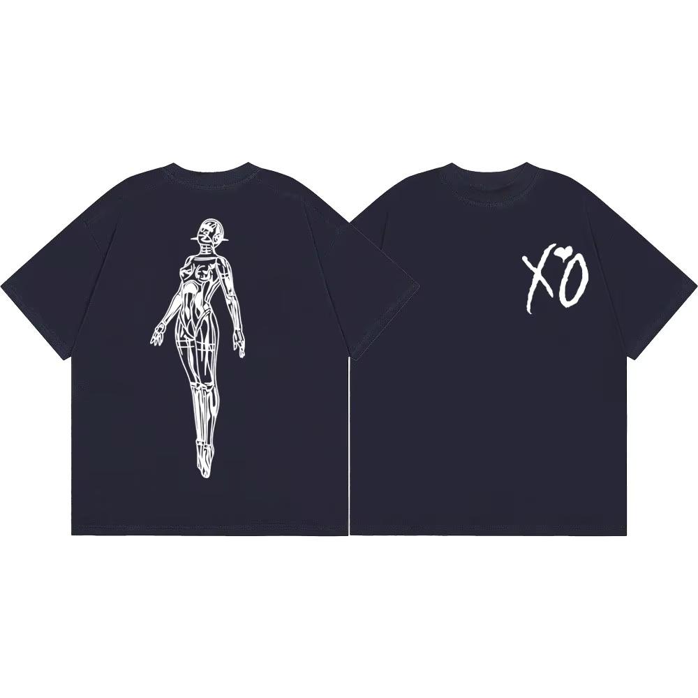 2026 Rapper The Weeknd Merch Tshirt Unisex Unisex Clothing Fashion Hip Hop Short Sleeve Tshirts Summer Casual Loose T Shirts