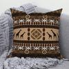 Винтажная наволочка средневековый этнический узор полиэстер декоративная наволочка для подушки украшение для дома дивана