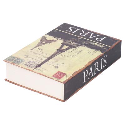 Инновационный сейф с ключами, имитирующий книгу, для хранения наличных, монет, денег, запирающийся кейс