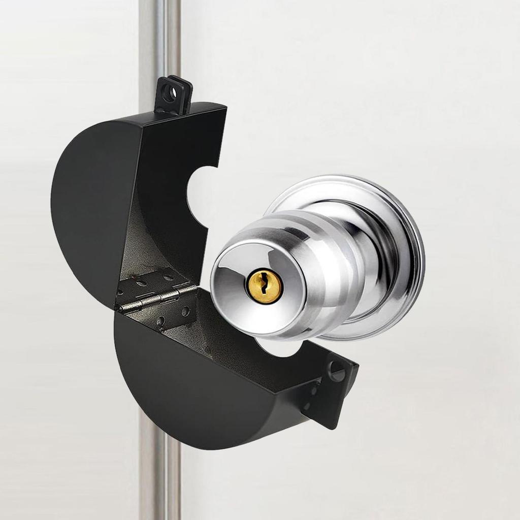 Cover to Disable Doorknob Faucet Door Knob Lock Out Device Handle for Home