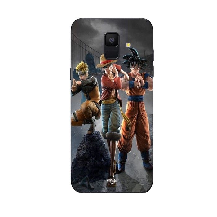 Coque de téléphone - Maniacase - Samsung Galaxy A6 2018 - 3D Anime manga - Silicone - Souple