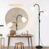 Arayuru Floor Lamp, Indirect Lighting, LED Light, Stand Lamp, Atmosphere Lamp, Color and Dimmable, Remote Control, Switched Power Cord, 2 LED Bulbs