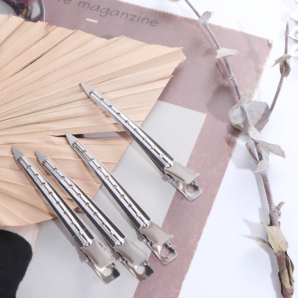10pcs Professional Hairdressing Hairpins Makeup No Crease Hair Clip Anti-slip Curl Hairclip DIY