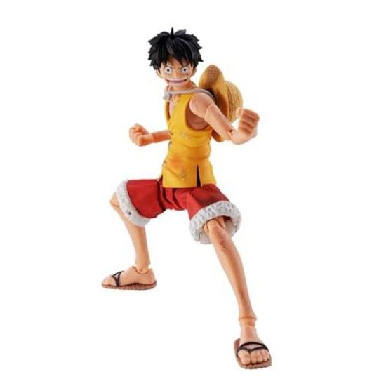 TAMASHII NATIONS S.H. Figuarts ONE PIECE Monkey D. Luffy - Marineford Summit War Approximately 145mm PVC ABS Painted Action Figure