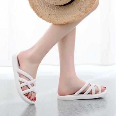 Женские тапочки и сандалии для дома, розовые летние туфли на низком каблуке 2024 года, мягкие домашние тапочки для ванной комнаты, распродажа, оригинал, 39 BI