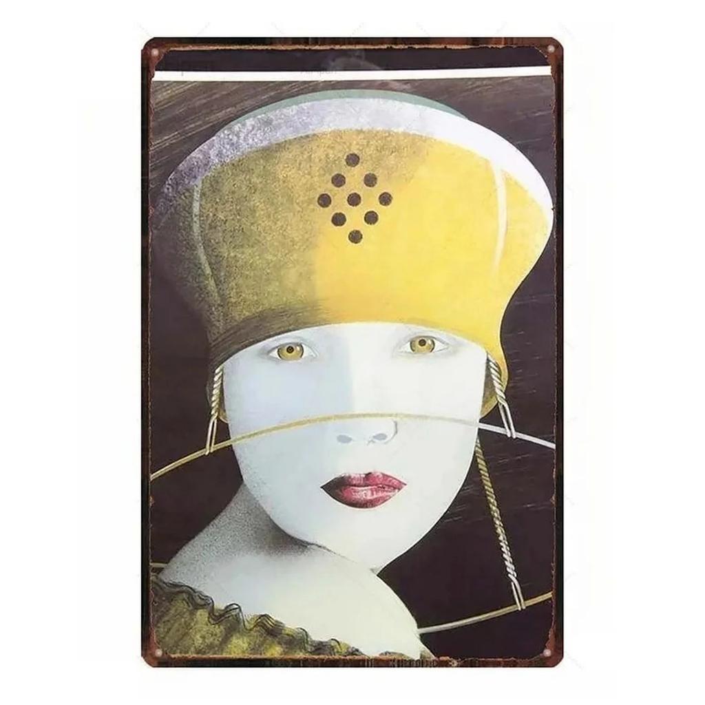 Metal Tin Signs Chablis Fiorino Wall Decoration Plaque Vintage Art Poster Iron Painting for Man Cave Home Cafe Garden Club Bar