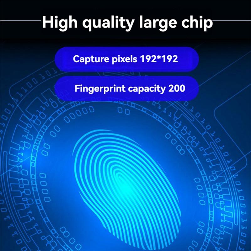 2025 Тренд R503 RGB Кольцевой Индикатор Модуль Отпечатков Пальцев Емкостный Модуль Отпечатков Пальцев Сенсор Сканер IP65 Водонепроницаемый