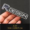 Автомобильные 3D металлические эмблемы RDESIGN T5 T6, гриль, наклейки AWD, Стайлинг автомобиля для Vo + lvo S60 CX60 V40 S40 XC70 V60 XC40 V90