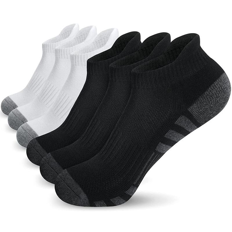 5 пар мужских носков Four Seasons Training Elite Toweling Bottom Sweat Short Professional Sports Socks