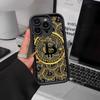 B-Bitcoin Phone Case For IPhone 17 16 15 14 13 12 11 Air Plus Pro Max Soft Back Cover
