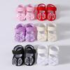 Infant Baby Flat Non-slip Shoes Breathable Bow Shoes
