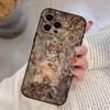 Классический Эстетичный Арт Чехол для Телефона Для iPhone 17, 16, 15, 14, 13, 12, 11 Plus, Pro Max, Другие Мягкий Черный Чехол