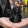 Настольное украшение-утка, 3D-печатная фигурка-камень, Орнамент, Статуэтка в темном стиле с устойчивым основанием, Художественное готическое животное для Хэллоуина, Дома