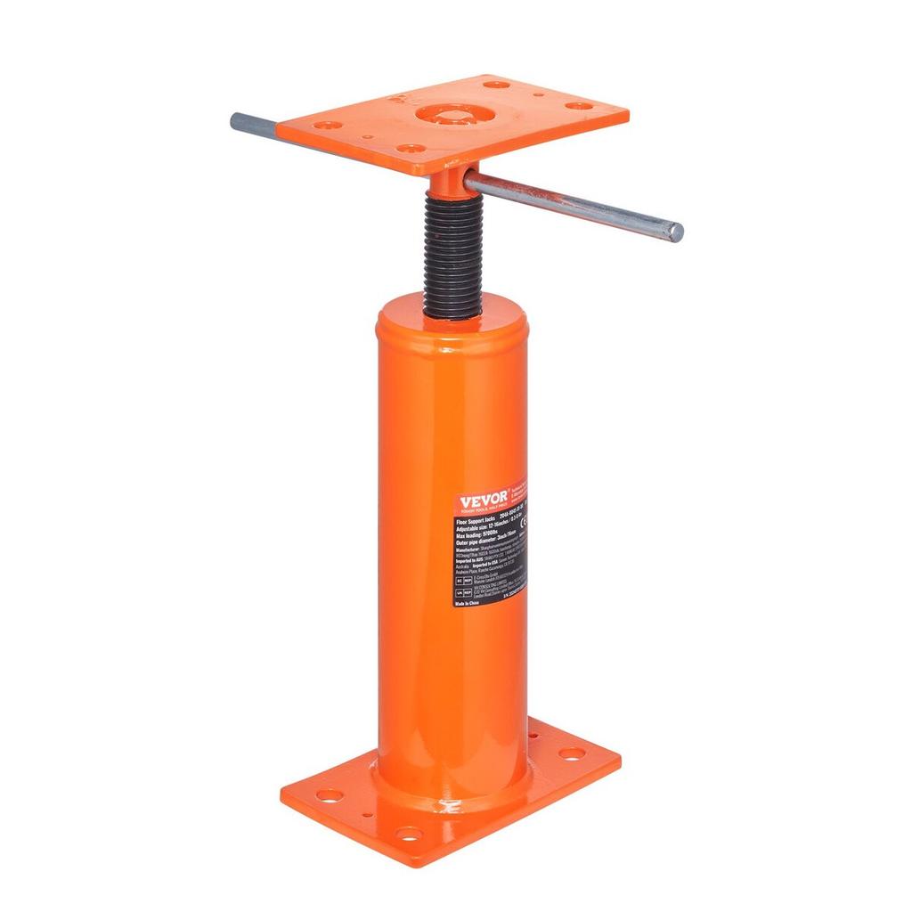 Adjustable Floor Jack Post House Floor Leveling Lift 12"-16" Height Range