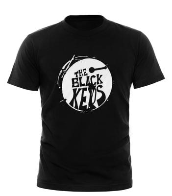 ФУТБОЛКА THE BLACK KEYS ЛОГОТИП ГРУППЫ РОК СВЕТЯЩАЯСЯ В ТЕМНОТЕ ДОСТУПНА Все Размеры
