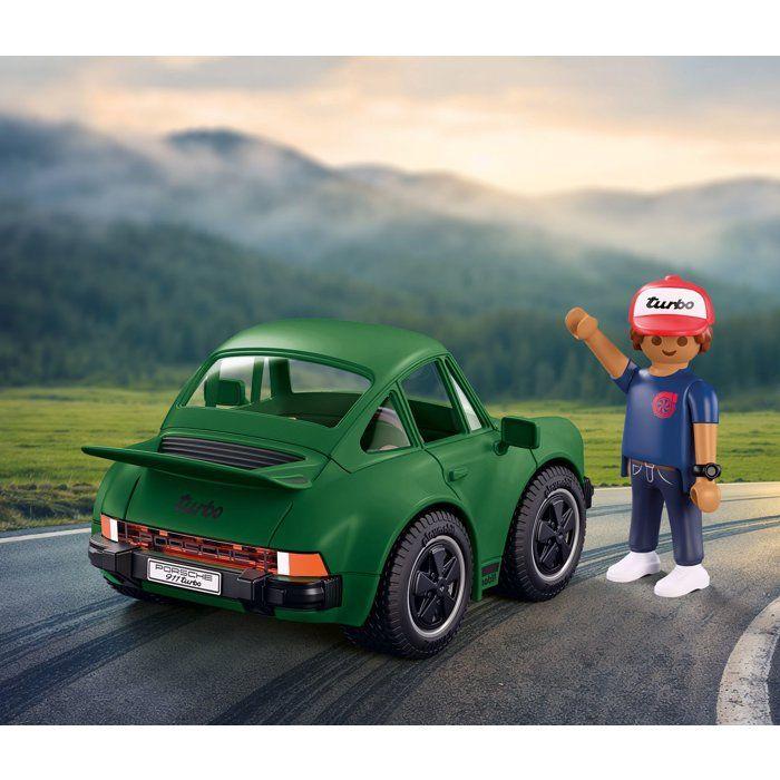 PLAYMOBIL 72239 Porsche 911 Turbo, Playmobil voiture Icon Cars, Classic Cars, 24 pièces, Kidulte, Dès 14 ans